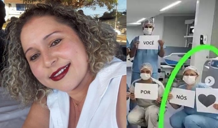 Antes de morrer com Covid-19 enfermeira faz triste apelo aos brasileiros