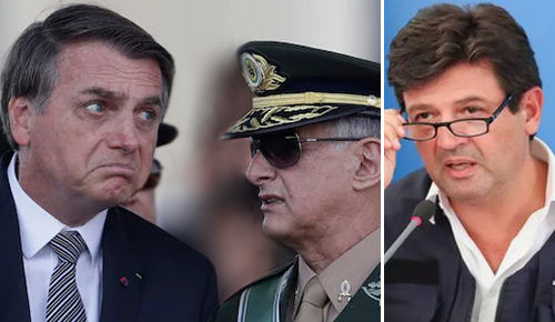 Bolsonaro só demite Mandetta a hora que os militares autorizarem