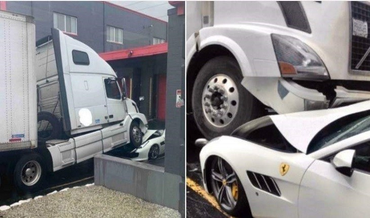 Homem destrói Ferrari de R$1,6 milhão do patrão após ser demitido.