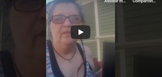 Em vídeo mulher festeja o falecimento de seu marido jogando as suas cinzas no lixo