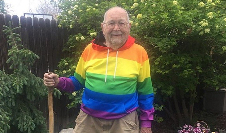 Vovô de 90 anos sai do armário e se assume homossexual