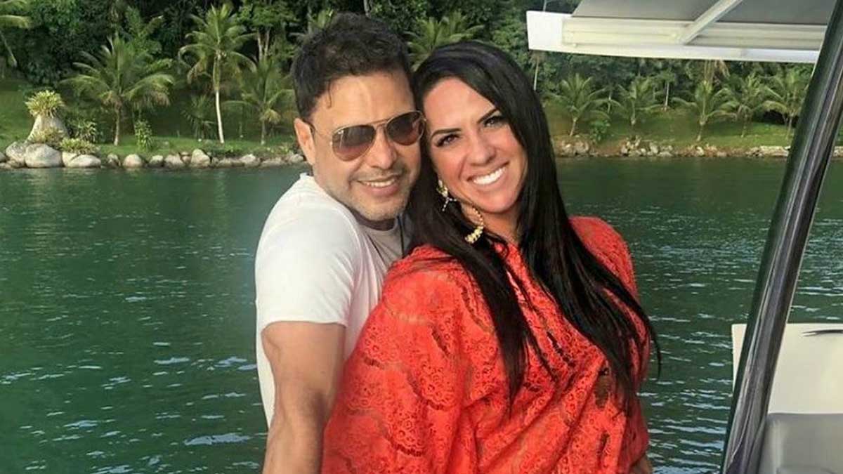 Graciele Lacerda anuncia gravidez com Zezé, mas escandaliza, já que ele é vasectomizado