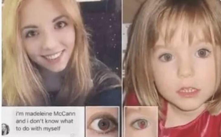 Garota inglesa alega ser Madeleine Maccann desaparecida