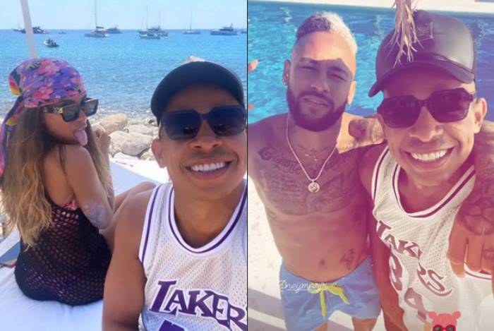 Neymar e Anitta estão juntos em Ibiza