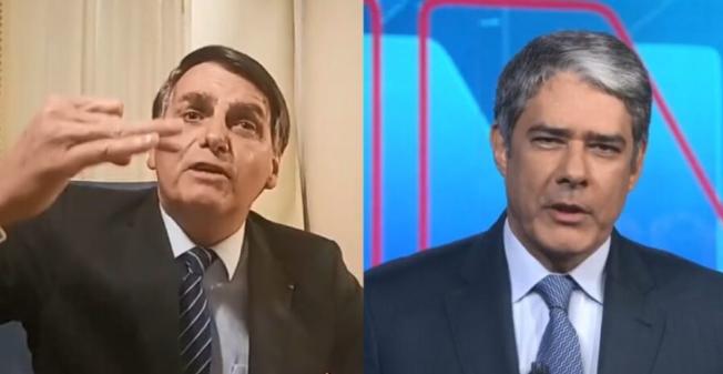 Vídeo: Bolsonaro ataca novamente e DETONA jornalista William Bonner: ‘aquele cara de pastel’