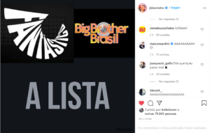 Boninho dá susto em fãs do BBB com anuncio misterioso no Instagram