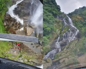 Mulher m0rre ao cair de altura de 15 metros em cachoeira - Imagens fortes;