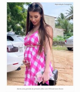 Noiva de Whindersson Nunes exibe barriga de grávida: “cresceu muito