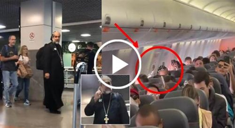 "O Brasileiro não tem limites" Padre Kelmon sofre ataques em avião por passageiros e o que ele faz choca a todos