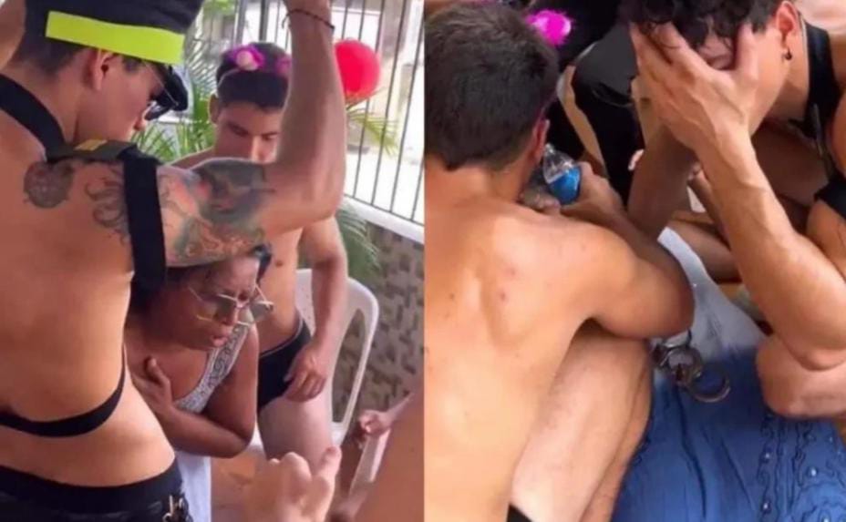 Festa com strippers em casa de repouso viraliza após idosa passar mal e o SAMU ser chamado; Veja o vídeo