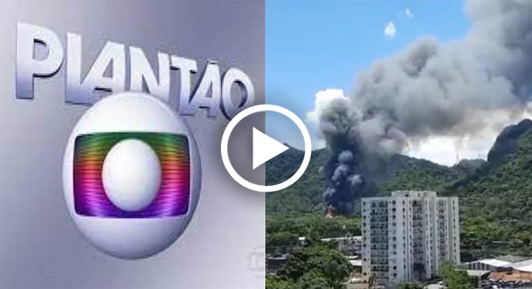 URGENTE: Grande incêndio atinge área do Projac, Estúdios da TV Globo e TRISTE notícia é confirmada