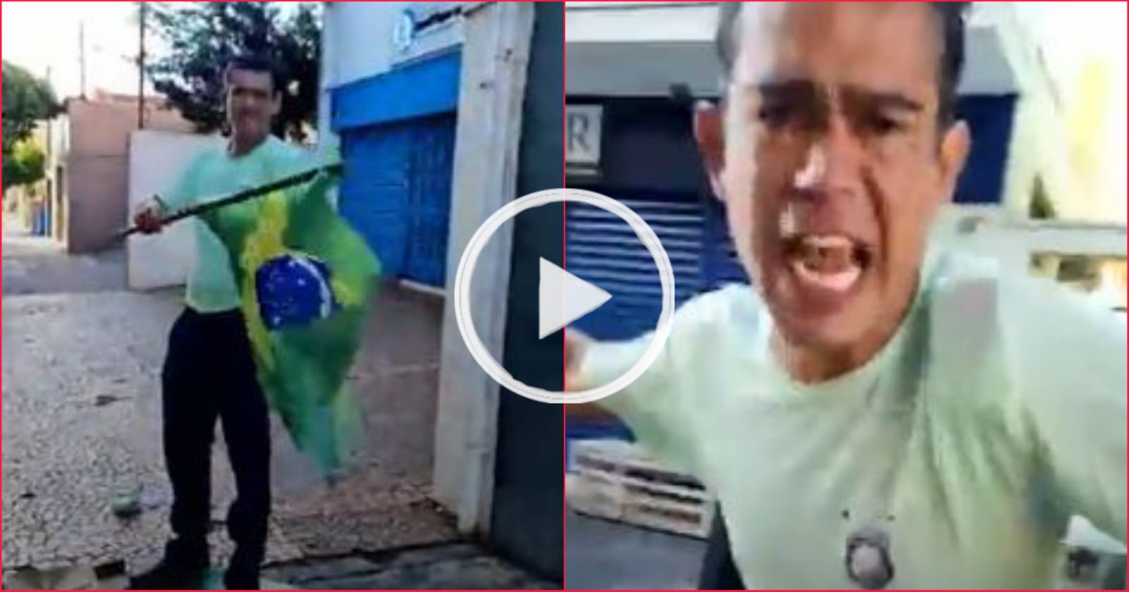 VÍDEO: Homem ataca mulher bolsonarista em frente a quartel. Mas o que chamou a atenção foi que… Ver mais