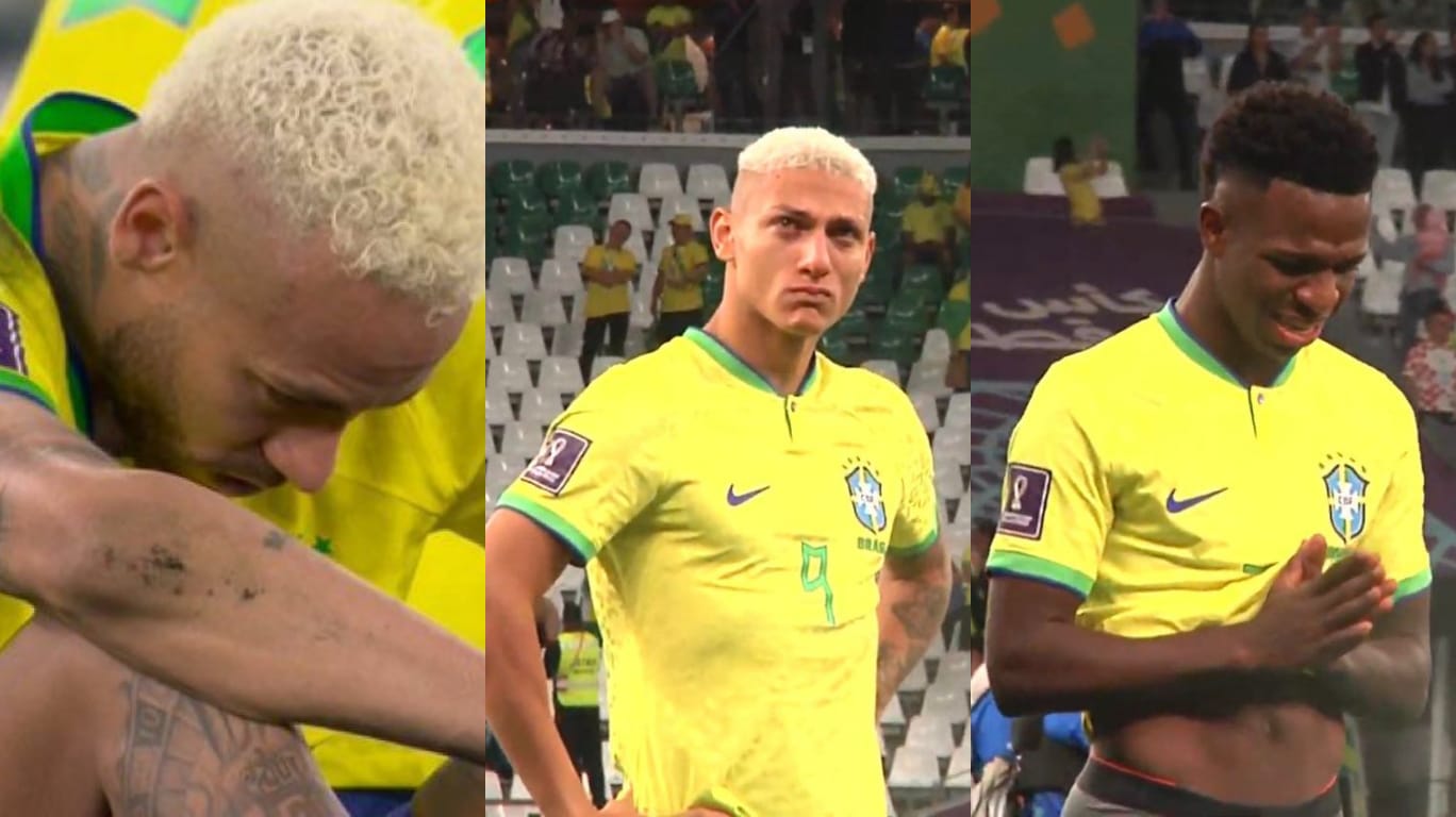 Após derrota do Brasil na Copa, o que aconteceu nos vestiários deixou todos perplexos e preocupados; Veja o vídeo.