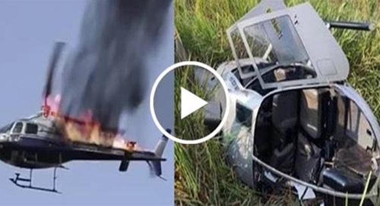 Helicóptero acaba de CAIR, e dentro estava o nosso querido FAMOSO, Brasil se desespera com a notícia. ‘ELE MORREU’