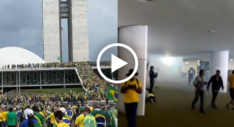 URGENTE: Bolsonaristas invadem Palácio do Planalto atrás de LULA e o PIOR acaba acontecendo - MORTE