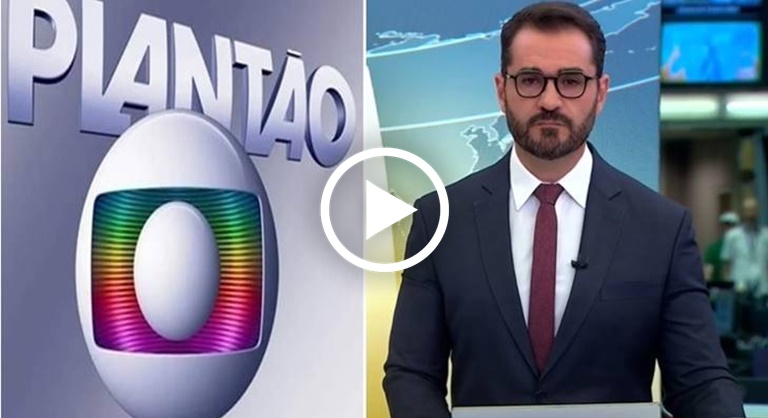 Plantão da Globo interrompe programação e entra ao vivo com notícia urgente