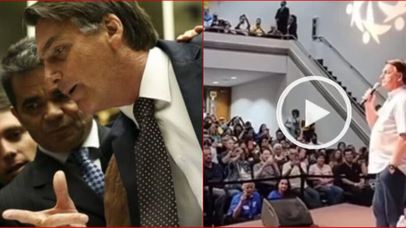 Nos EUA Bolsonaro se cansa, ‘parte da cima’ de Lula e faz discurso SURPREENDENTE – Veja o vídeo.