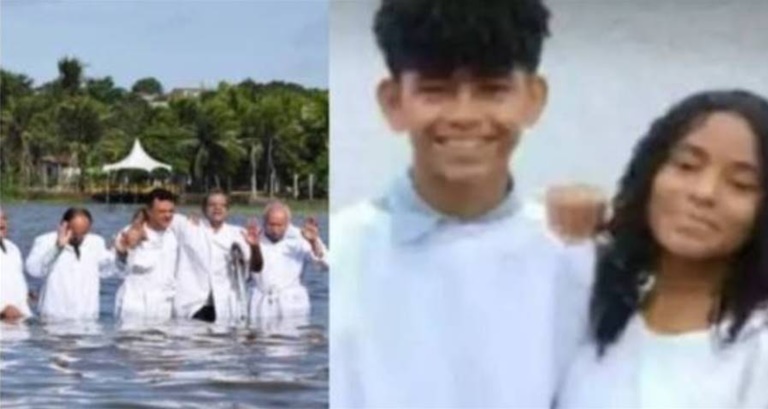 Adolescentes morreram afogados durante ‘batismo’ de evangélicos em Minas