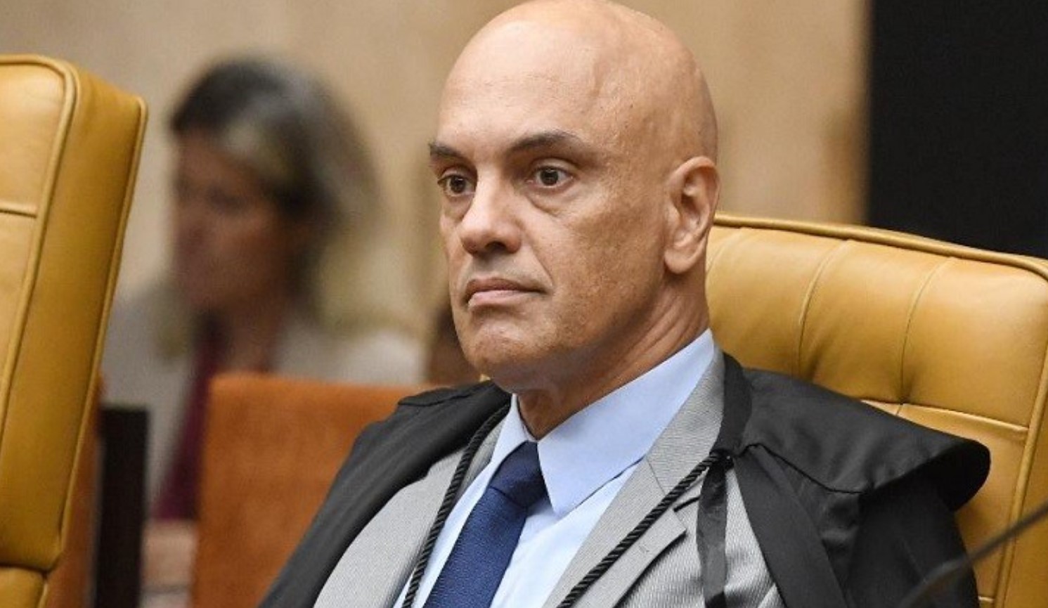 No último dia 14, o ministro Alexandre de Moraes, membro do Supremo Tribunal Federal (STF), foi alvo de um episódio hostil. FOTO: internet.