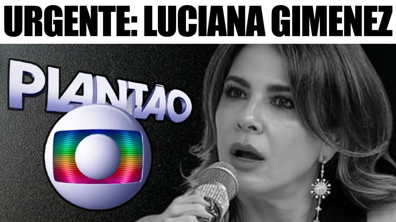 Imagem da apresentadora Luciana Gimenez.