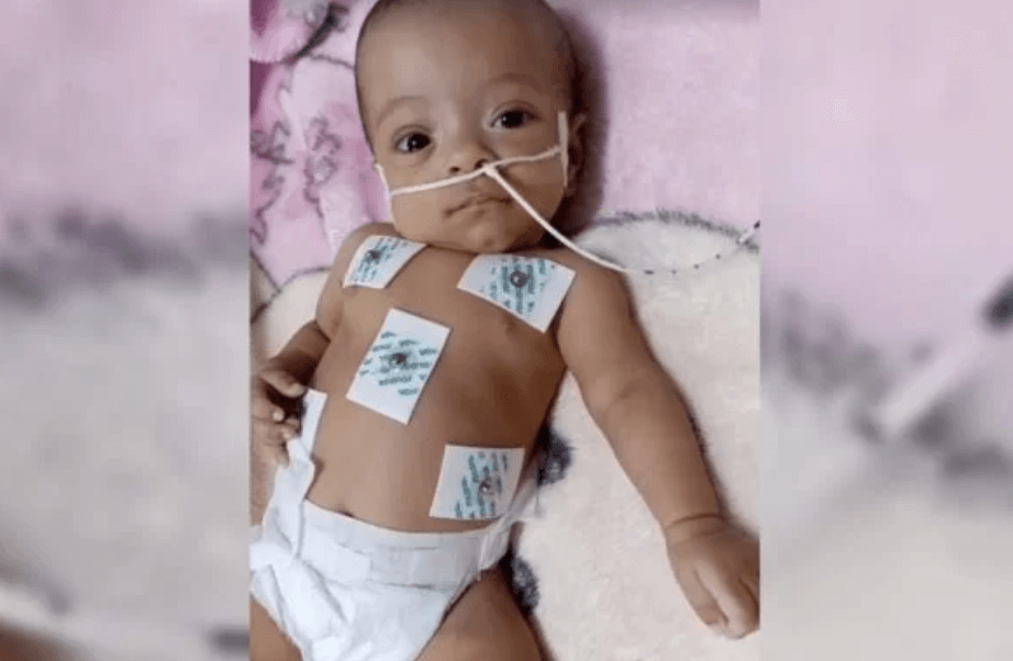 Na fatídica sexta-feira, dia 25, uma tragédia abalou a vida de Helena, uma bebê de apenas 5 meses, que foi vítima de um terrível acidente. FOTO: internet