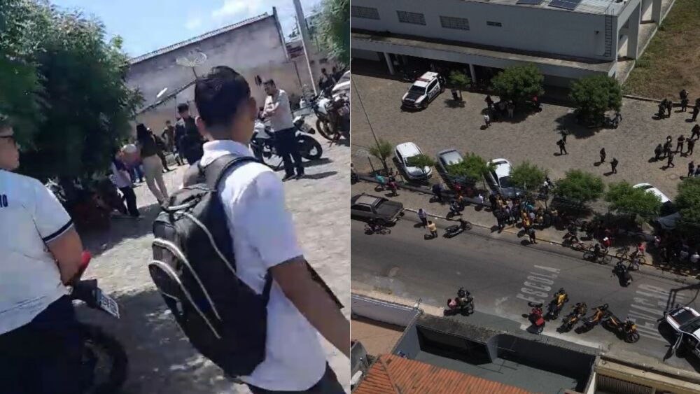 Ataque a tiros na Escola Estadual Luiz Felipe deixa dois alunos mortos e três feridos em Sobral (CE)