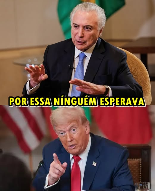 Michel Temer diz que Trump virou cabo eleitoral de Lula: o impacto da geopolítica nas eleições brasileiras