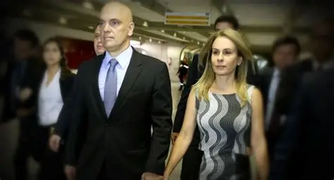 Sanções dos EUA à esposa de Alexandre de Moraes intensificam crise diplomática com o Brasil